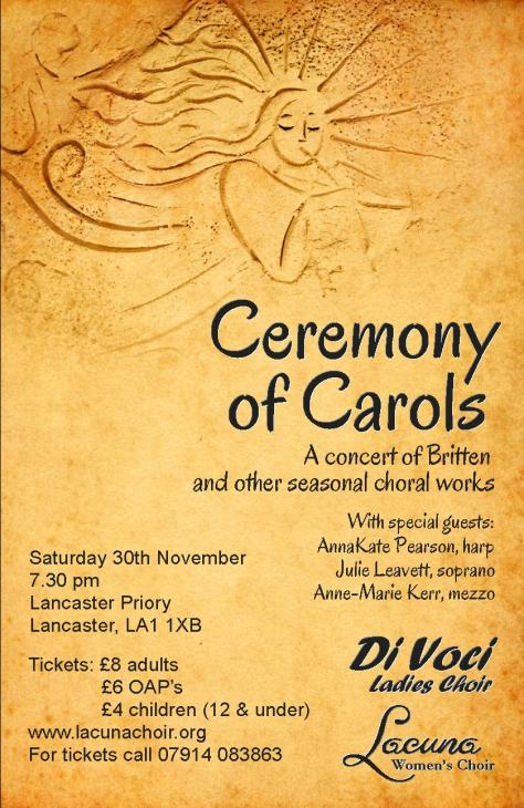 Ceremony of Carols Poster